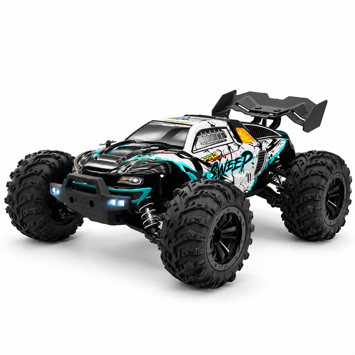 1:16 PRO Brushless 4WD RC Monster Truck – Up to 47 MPH