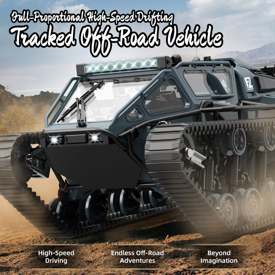 1/12 Military Tracked Off-Road Remote Control Tank