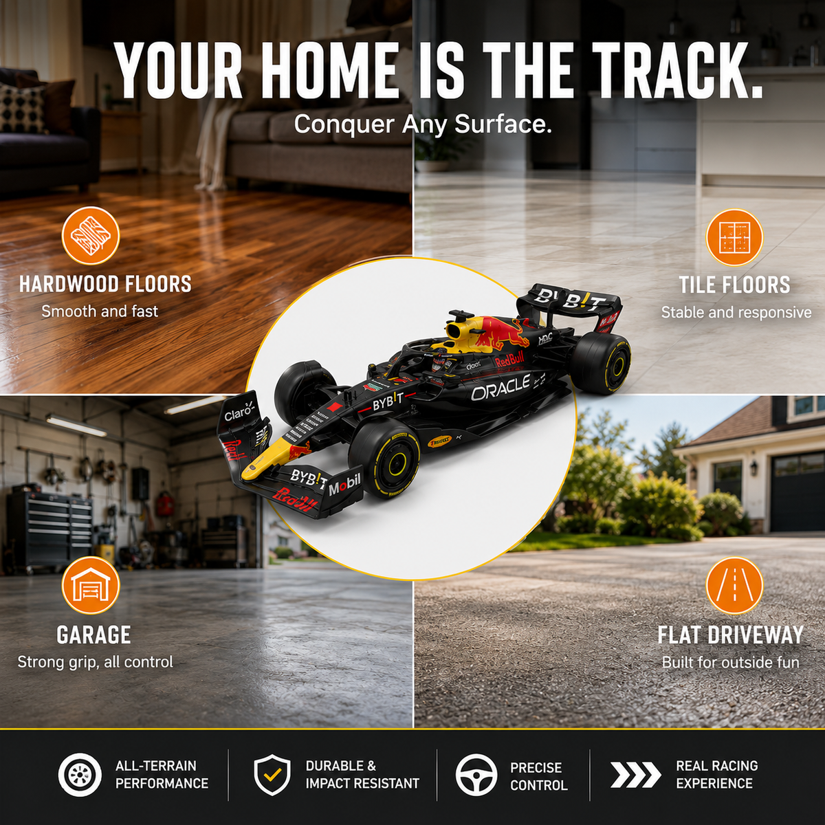 1:12 F1 Remote Control Race Car – 20 KM/H+USB Rechargeable Collector Edition