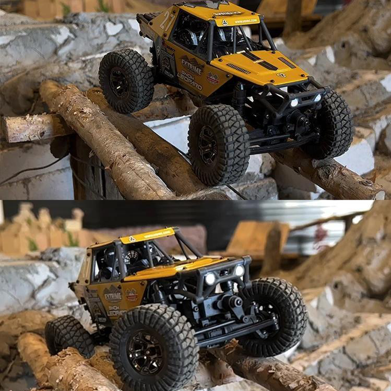 1/24 4WD 4-Wheel Steering Crawler Off-Road Vehicle (with Outrunner Motor)