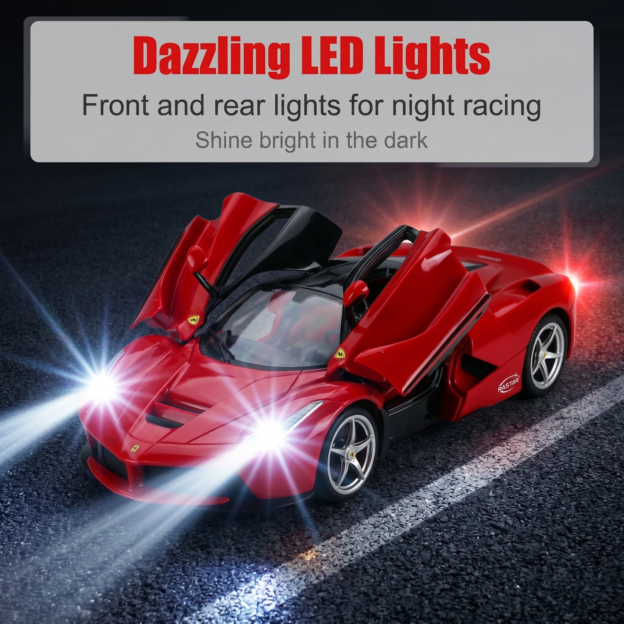 Ferrari 1:14 Enzo 458 RC Car, USB Charging Model Race Car