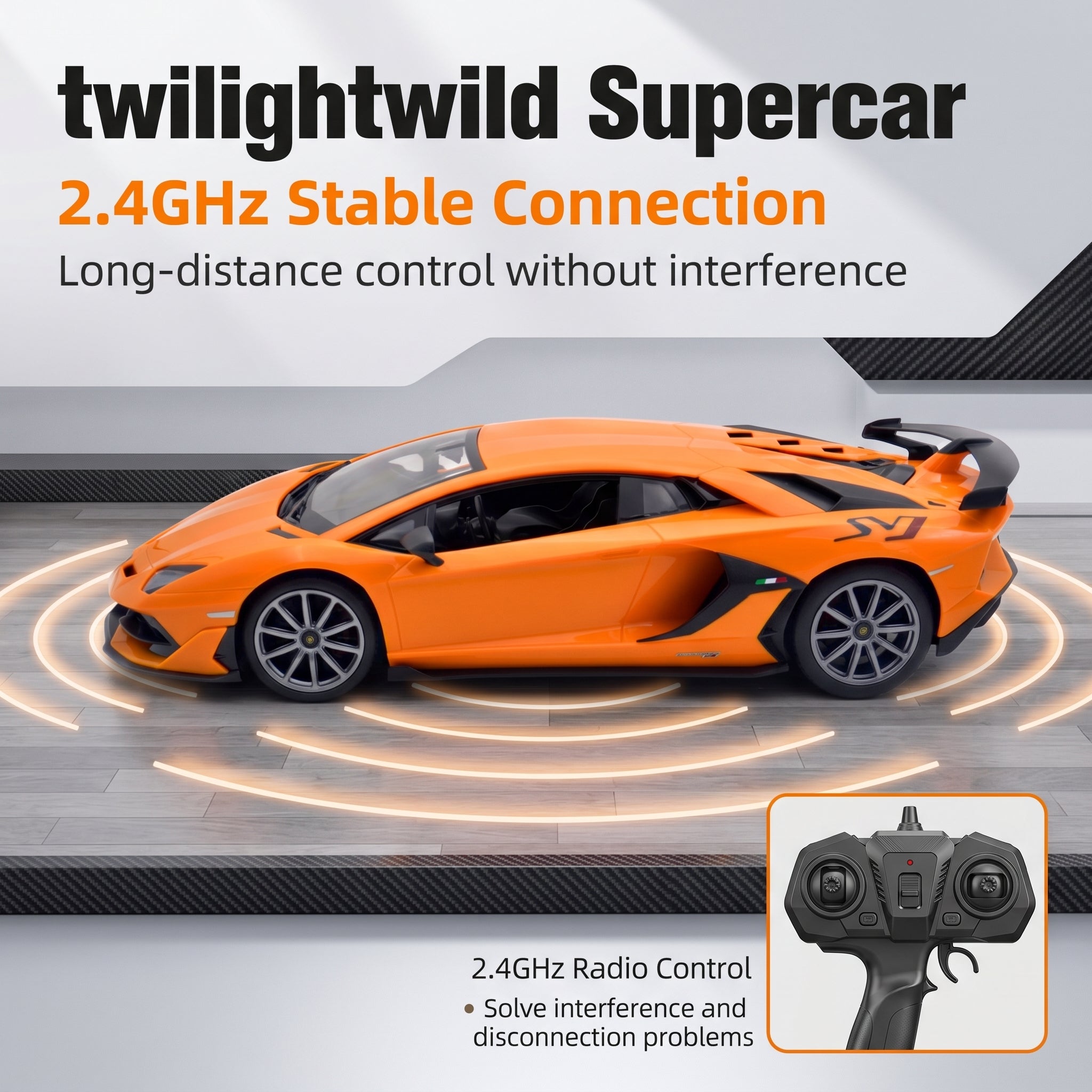 96000 Remote Control Simulated Sports Car Electric Toy Racer