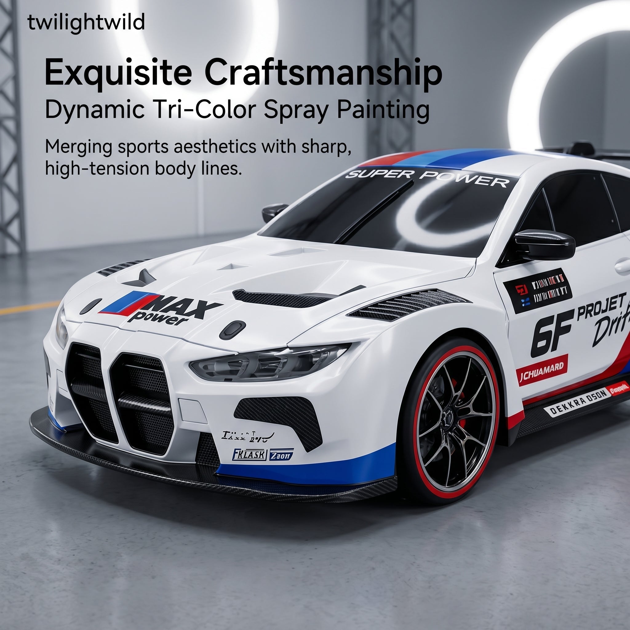 RC Professional High-Speed 4WD Drift Racing Car for Children