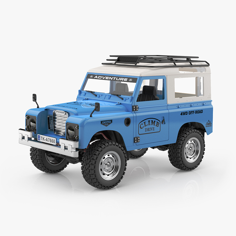 1/10 Scale 4WD Mechanical-Shift Defender RC Crawler