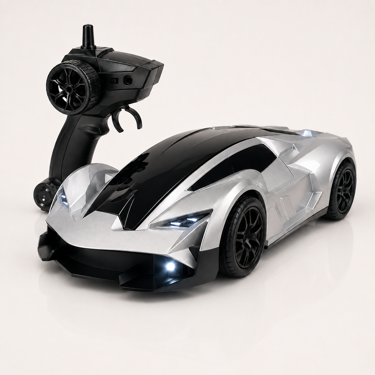 4WD RC Drift Car for Kids – Proportional Control, 3 Speed Modes & Dual Tires