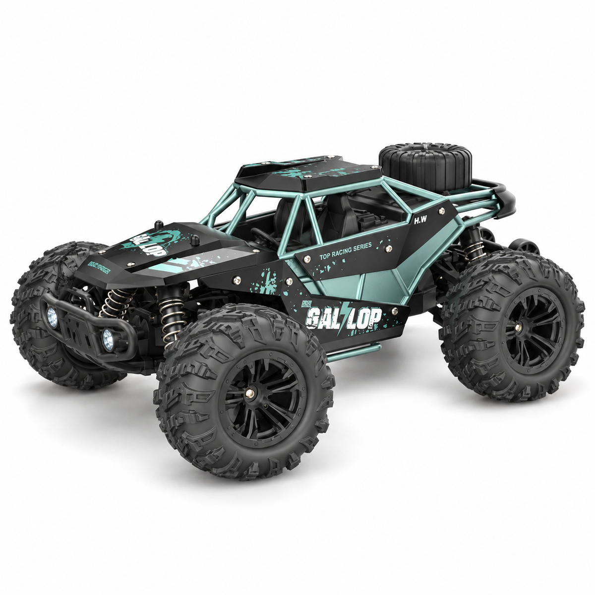 1:16 4WD Alloy RC Off-Road Truck for Kids & Adults