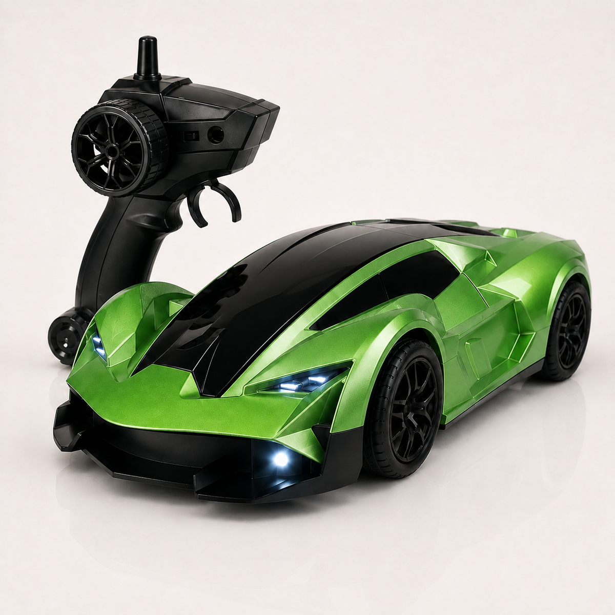 4WD RC Drift Car for Kids – Proportional Control, 3 Speed Modes & Dual Tires