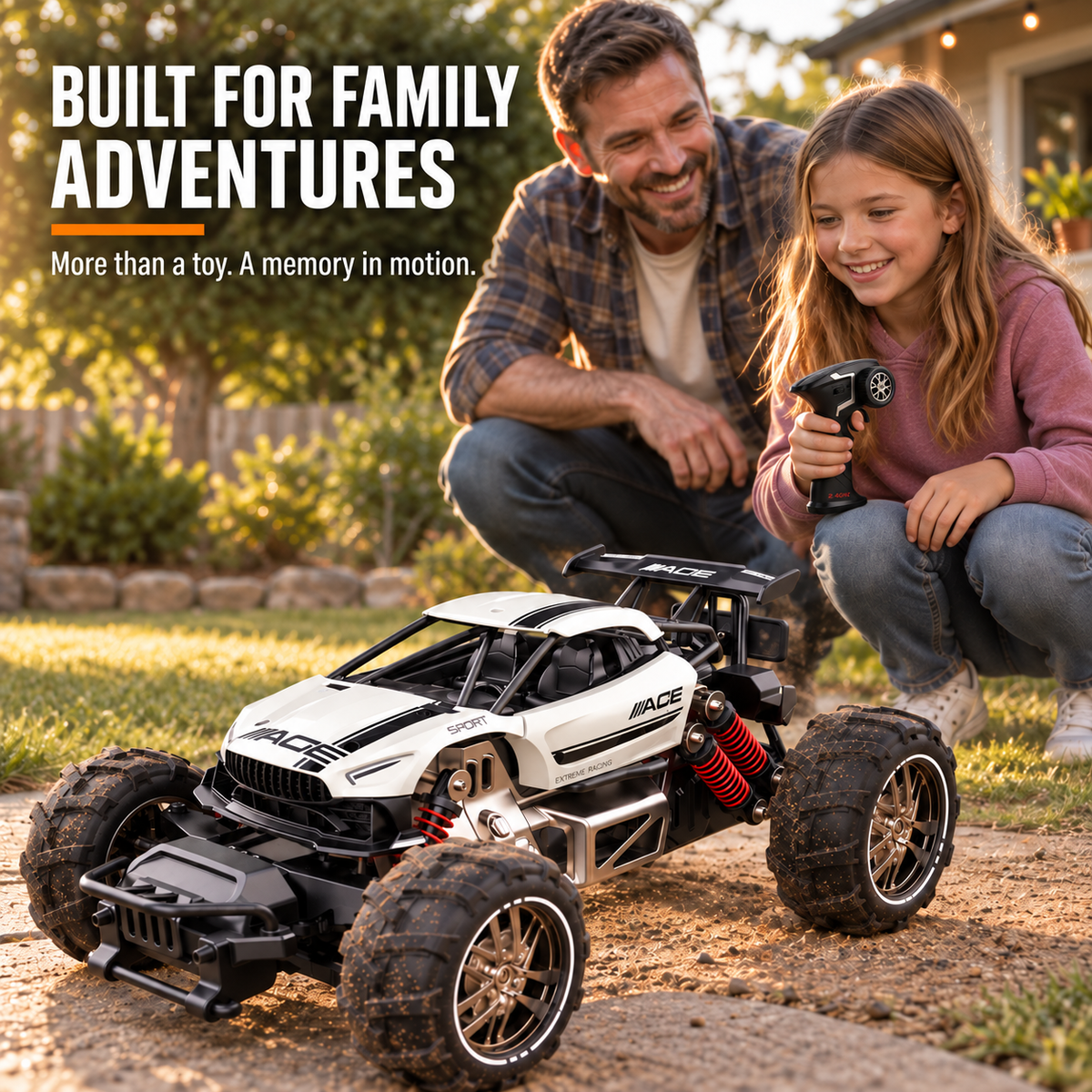 1:14 Alloy All-Terrain RC Car for Kids & Parents