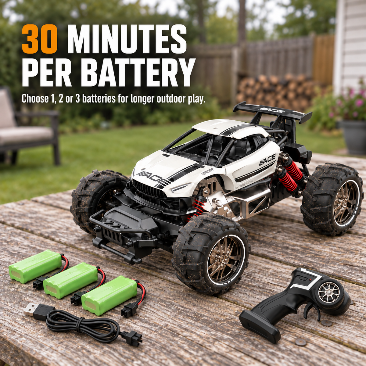 1:14 Alloy All-Terrain RC Car for Kids & Parents