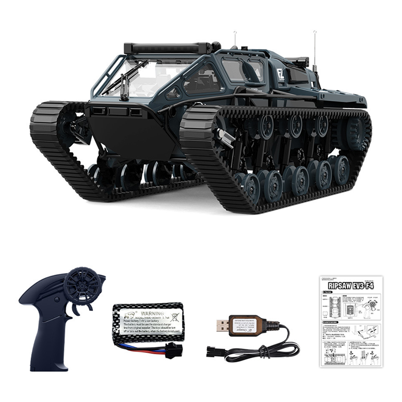 1/12 Military Tracked Off-Road Remote Control Tank