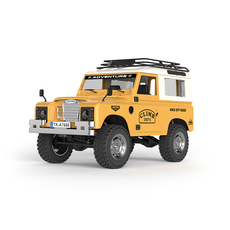 1/10 Scale 4WD Mechanical-Shift Defender RC Crawler