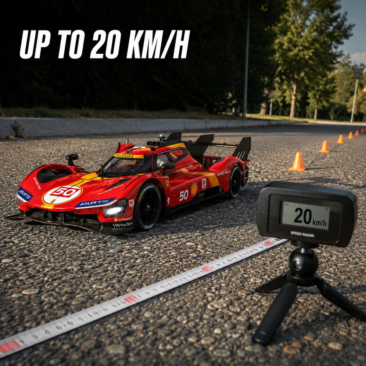 1:14 RC Ferrari Supercar Collection with Lights & Opening Door