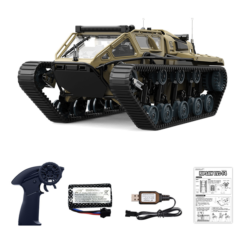 1/12 Military Tracked Off-Road Remote Control Tank