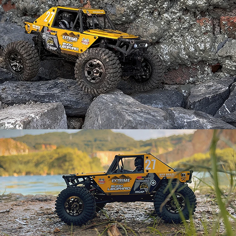 1/24 4WD 4-Wheel Steering Crawler Off-Road Vehicle (with Outrunner Motor)