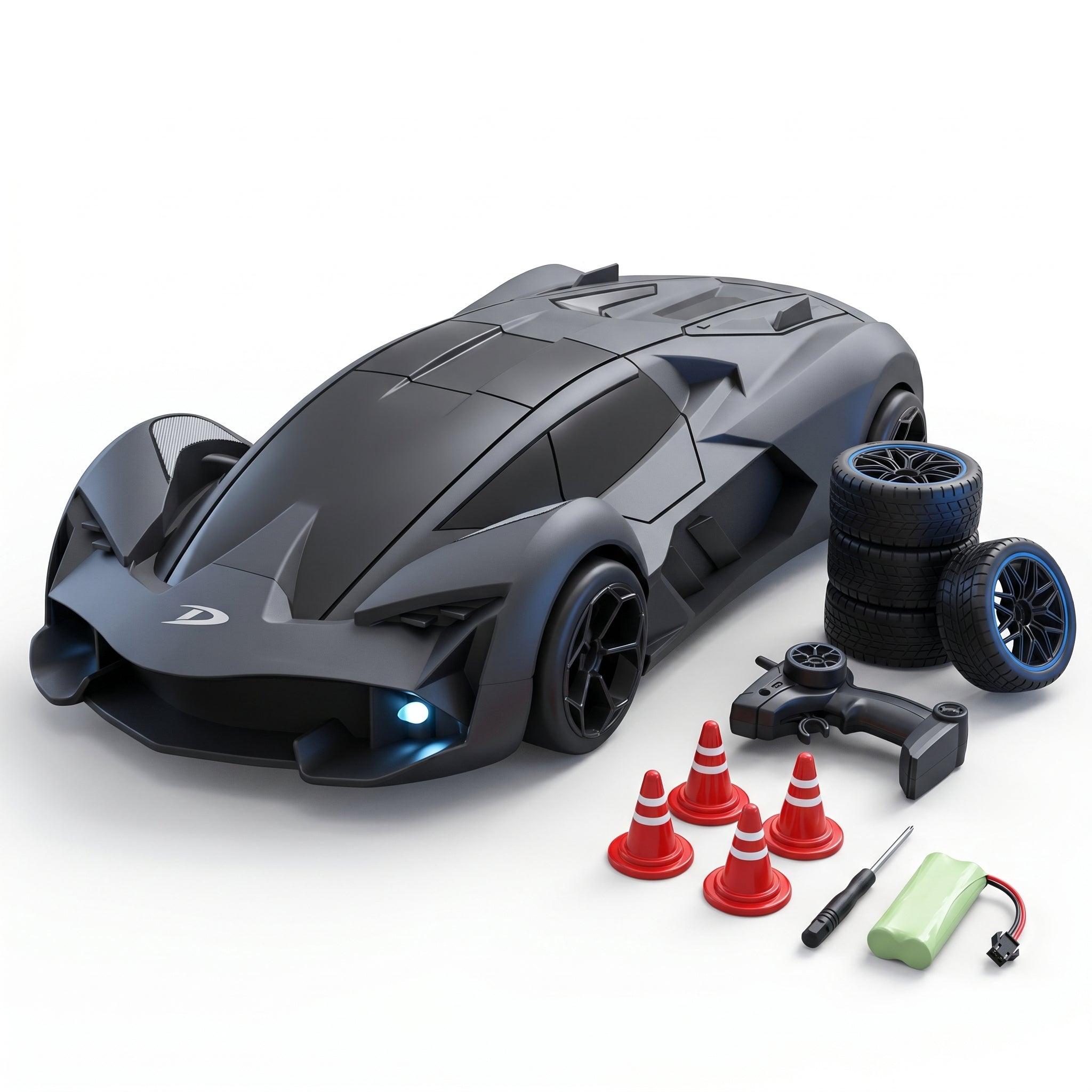 RC Remote-controlled Variable Speed High-speed Four-wheel Drive Drift Racing Car