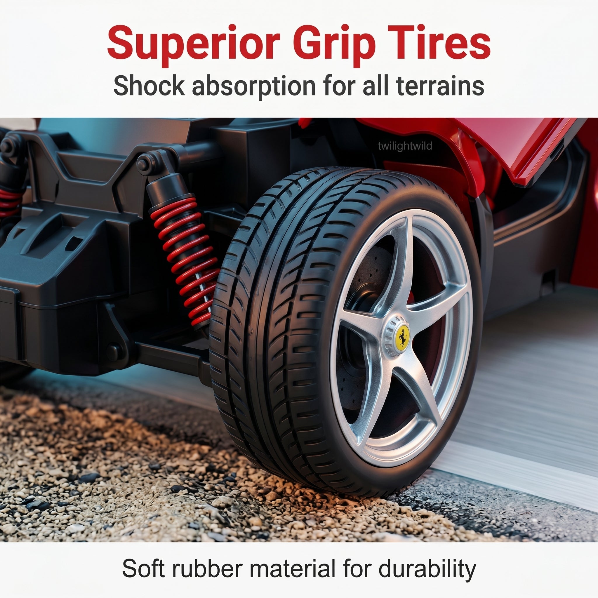 Ferrari 1:14 Enzo 458 RC Car, USB Charging Model Race Car