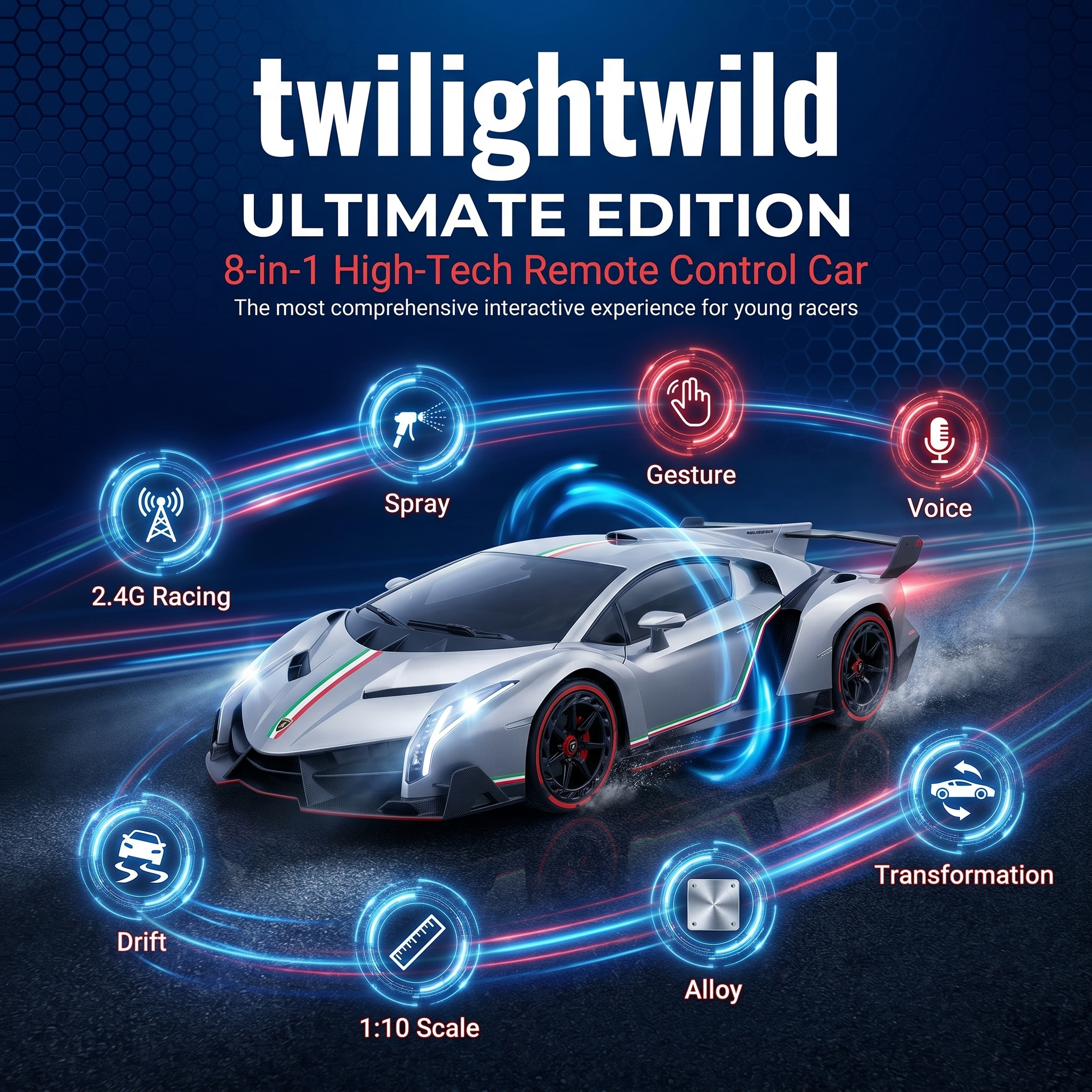Alloy Remote Control Lamborghini New Electric Remote Control Car for Children